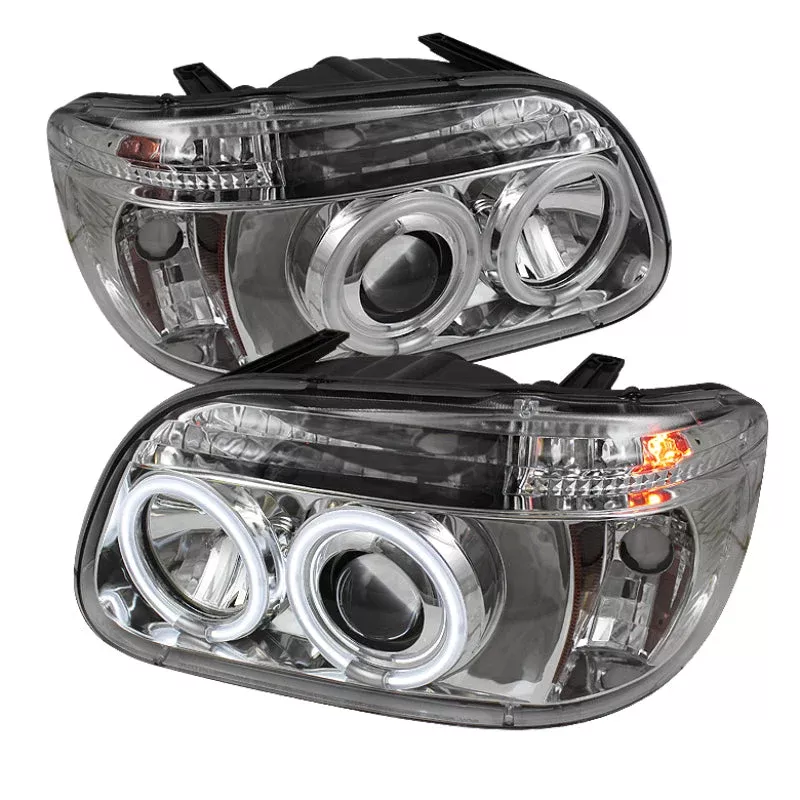 SPYDER Ford Explorer 95-01 1PC Projector Headlights CCFL Halo Chrm PRO-YD-FEXP95-CCFL-1PC-C 5039323