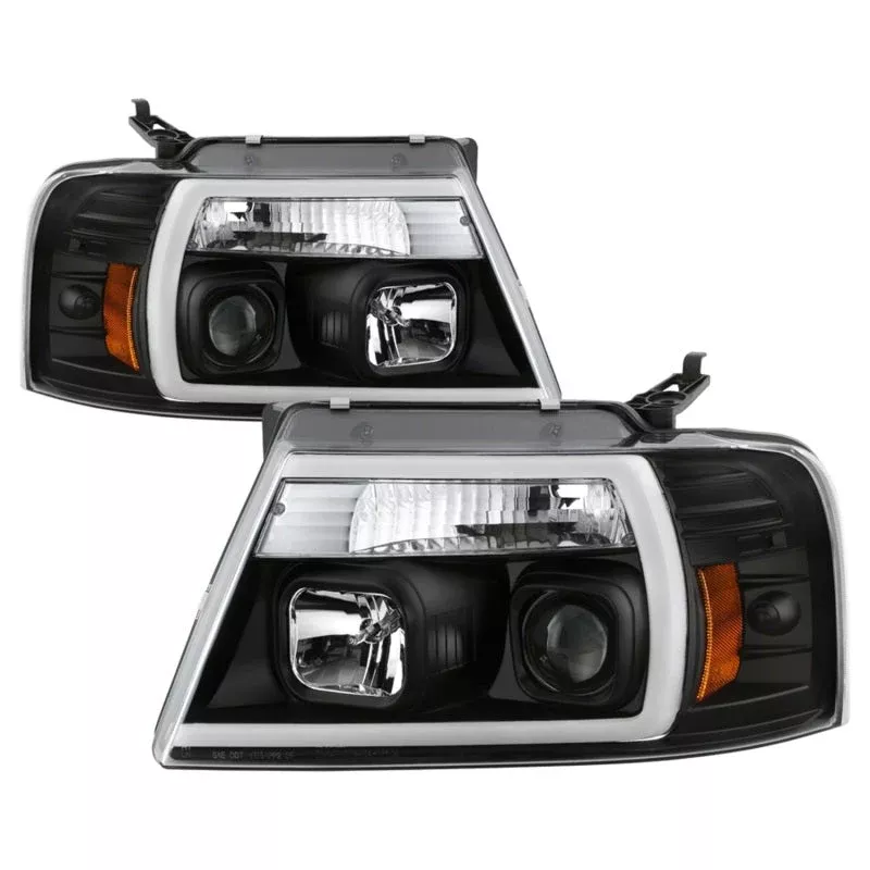 Spyder Ford F-150 04-08 High-Power LED Headlights – Black PRO-YD-FF15004PL-BK 5088161