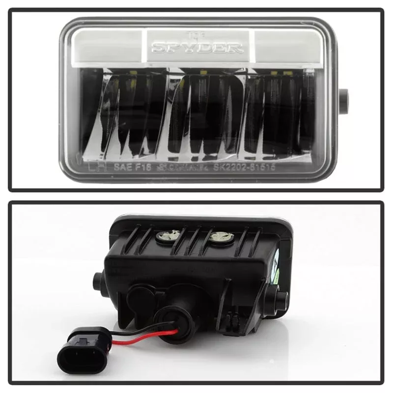 SPYDER Ford F-150 2015-2016 Fog Lights – Chrome FL-YD-FF15015-LED-C 5083968