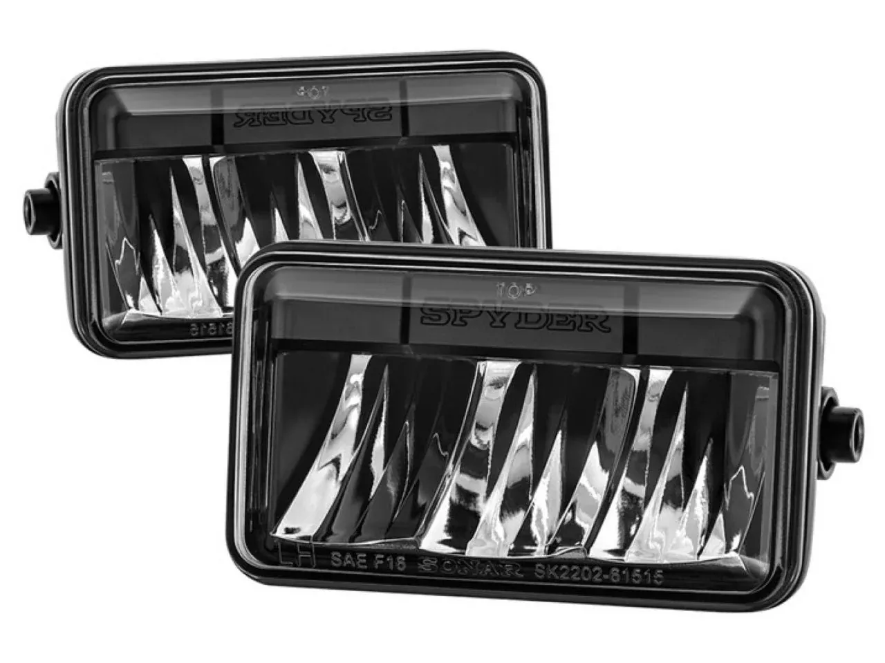 Spyder Ford F150 15-16 LED Fog Lights - Black 15CRF
