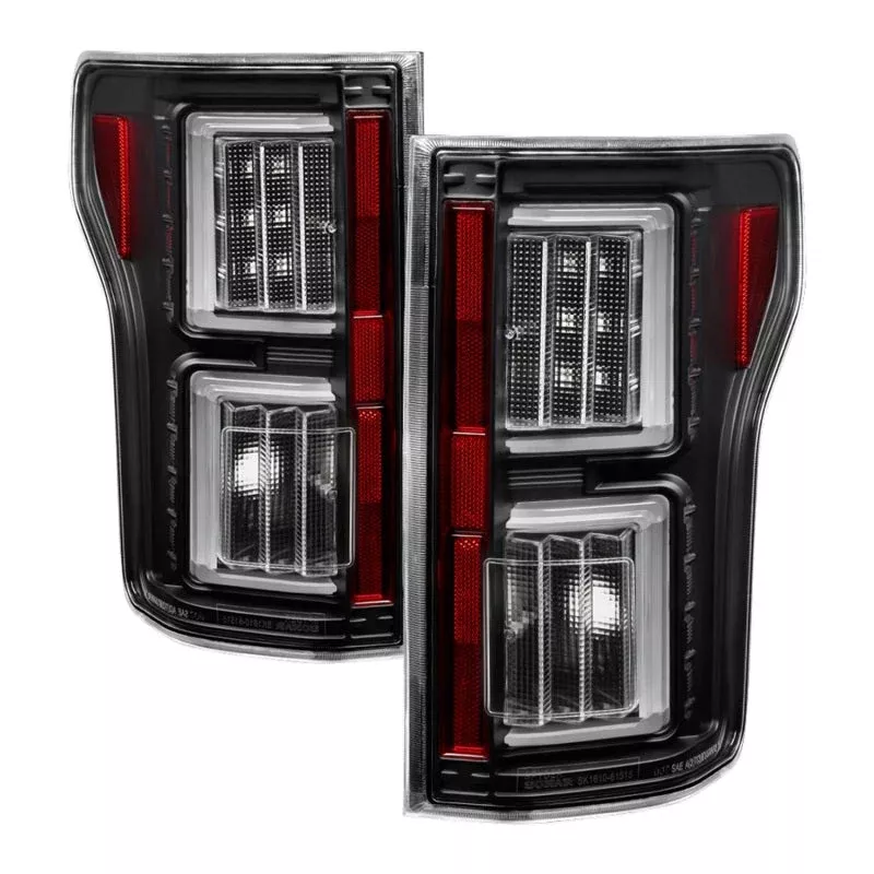 Spyder Ford F150 18-19 – Light Bar LED Tail Lights – All Black ALT-YD-FF15018-LED-BKV2 5085955