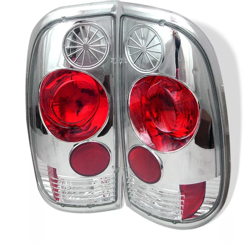 Spyder Ford F150 side 97-03/F250/350/450/550 Super Duty 99-07 Euro Tail Lights Chrm ALT-YD-FF15097-C 5003355