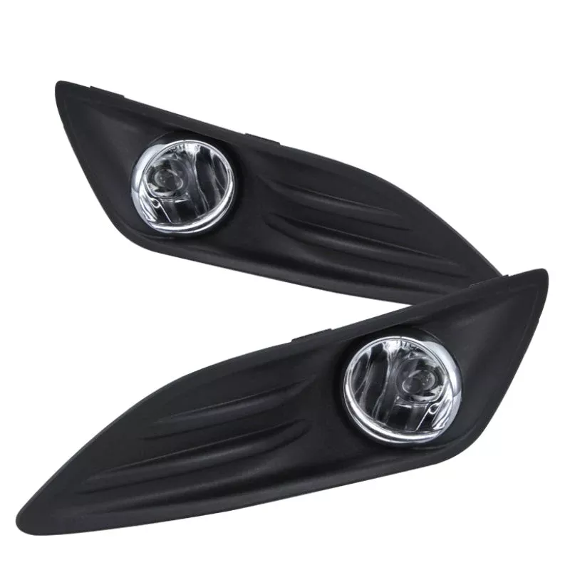 SPYDER Ford Fiesta 2014+ (dont fit ST Model)OEM Fog Light W/Switch- Clear FL-FFIE2014-C 5080325