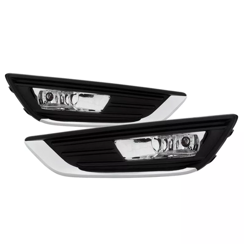 Spyder Ford Focus 2015-2016 OEM Fog Lights W/Switch – Clear FL-FF2015-C 5083012