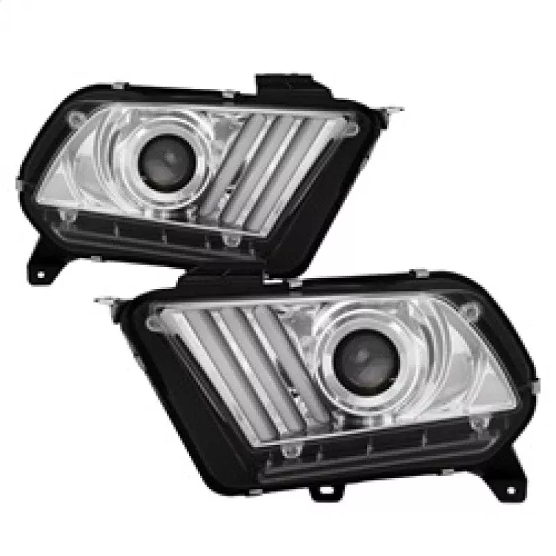 SPYDER Ford Mustang 10-13 Projector Headlights – HID Model Only – Chrome PRO-YD-FM2010V2-HID-C 5084590