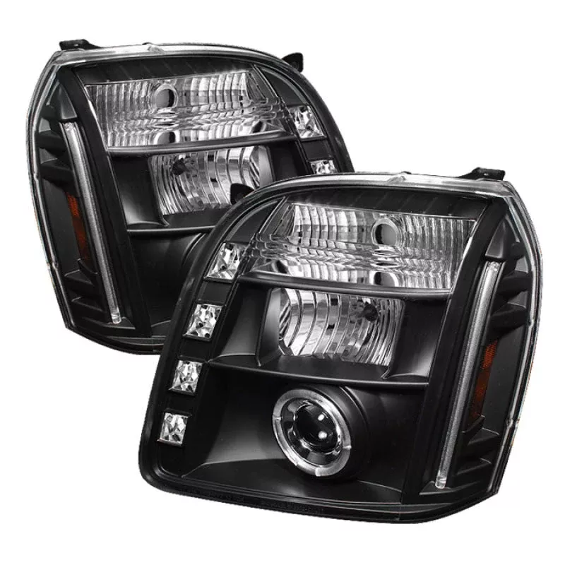 Spyder GMC Yukon 07-14/GMC Yukon Denali 07-14Projector Headlights LED Halo LED Blk PRO-YD-GY07-HL-BK 5029331