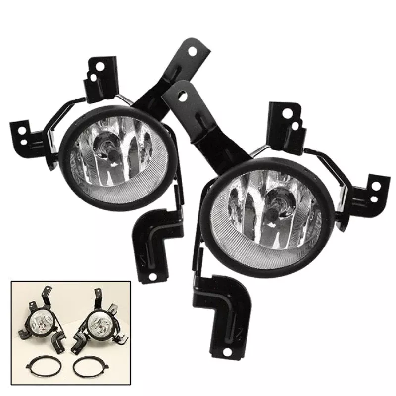 Spyder Honda CRV 07-09 OEM Fog Lights W/Switch Clear FL-HCRV07 5021021