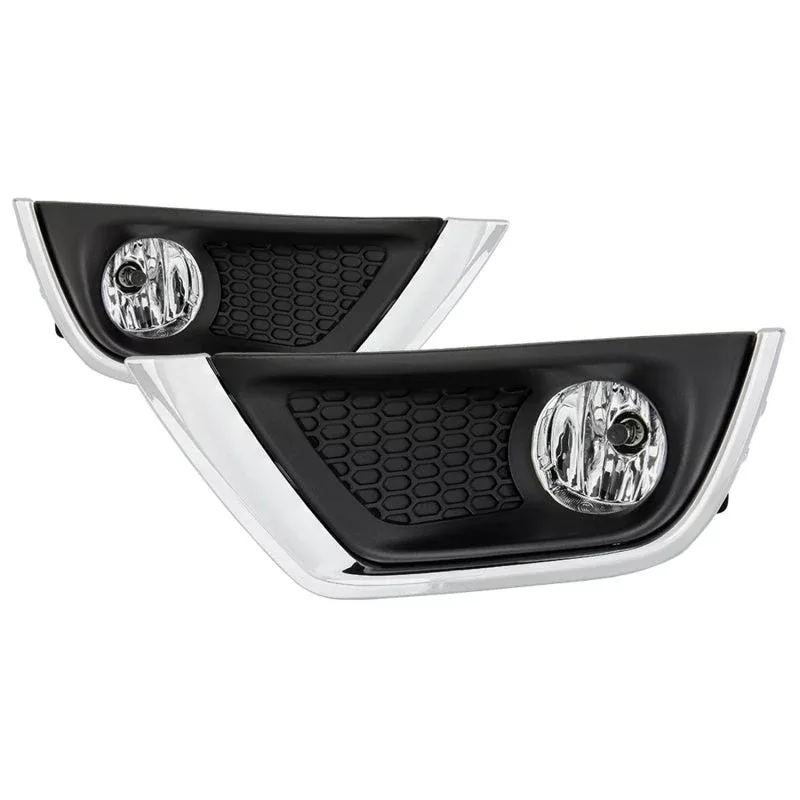 Spyder Jeep Compass 2017-2019 OEM Style Fog Light w/Universal Switch – H8(Included) – Clear 5086297