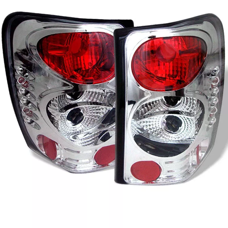 Spyder Jeep Grand Cherokee 99-04 Euro Style Tail Lights Chrome ALT-YD-JGC99-C 5005632