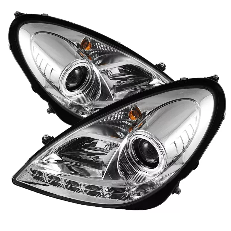 Spyder Mercedes Benz SLK 05-10 Projector Xenon/HID Model- DRL Chrm PRO-YD-MBSLK05-HID-DRL-C 5014993