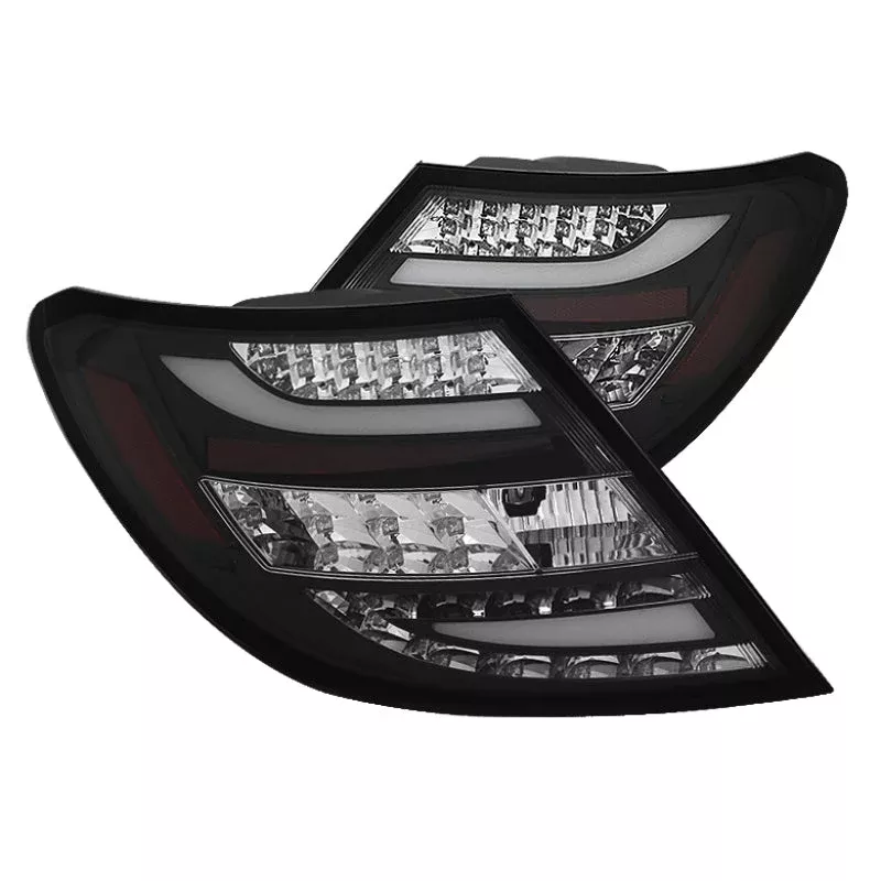 Spyder Mercedes Benz W204 C-Class 11-14 LED Tail Lights – Blk ALT-YD-MBZC11-LED-BK 5072733