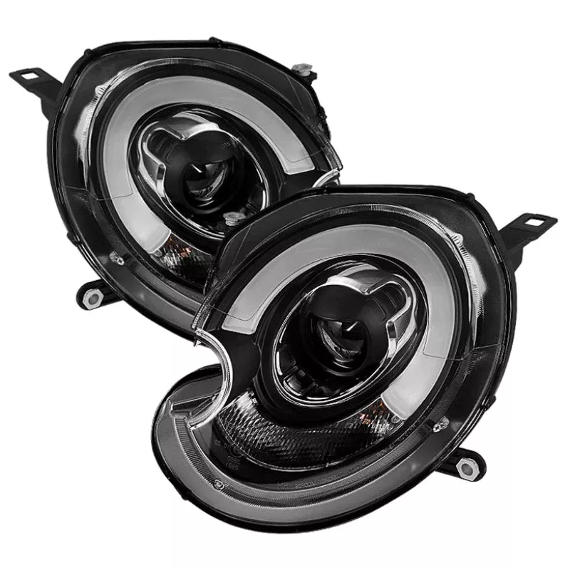Spyder Mini Cooper 2010-2012 Projector Headlights Xenon/HID Model- DRL Blk PRO-YD-MC07-HID-DRL-BK 5080615