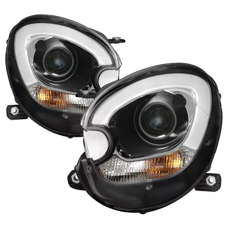 Spyder Mini Cooper Countryman 11-15 Headlights – Halogen Model Only – Black PRO-YD-MCO11-DRL-BK 5083449