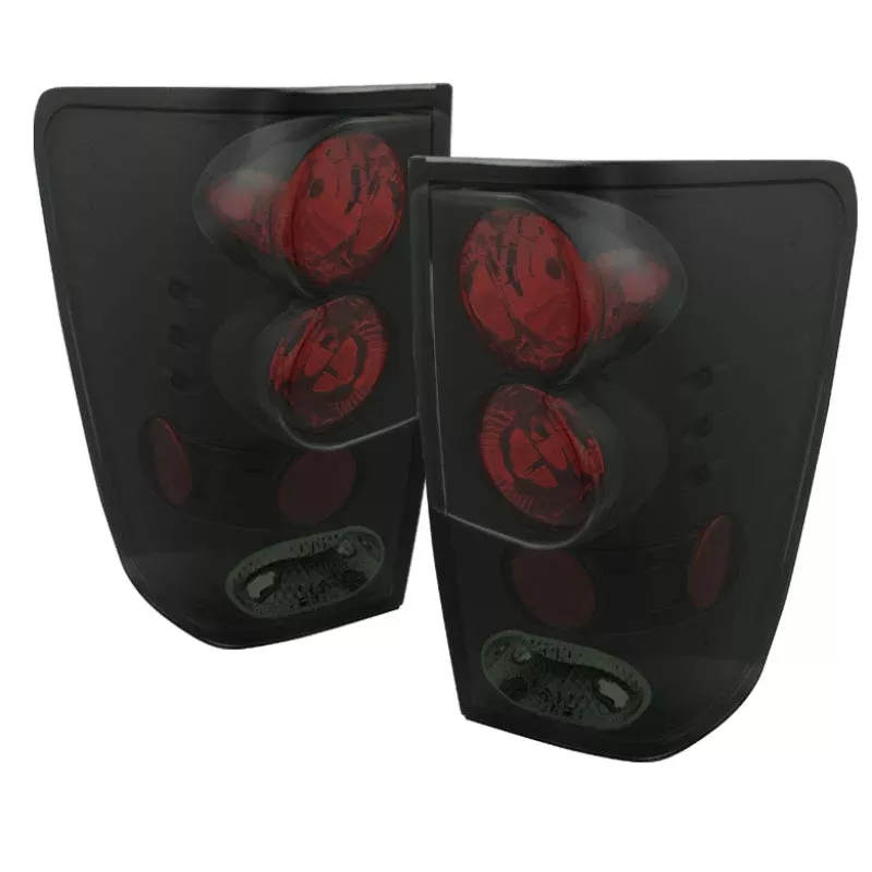 Spyder Nissan Titan 04-14 Euro Style Tail Lights Black Smoke ALT-YD-NTI04-BSM 5078223