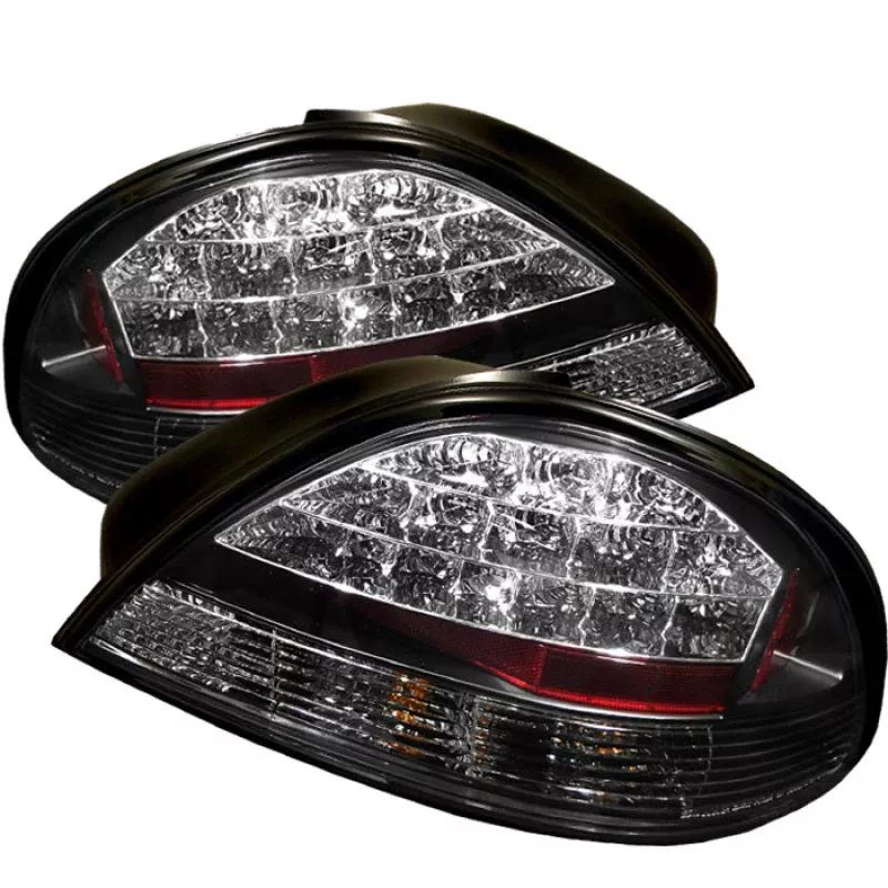 Spyder Pontiac Grand AM 99-05 LED Tail Lights Black ALT-YD-PGAM99-LED-BK 5007117