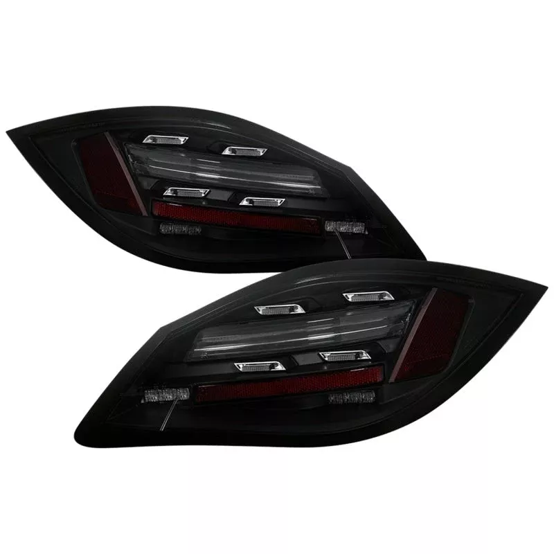 Spyder Porsche 987 Cayman 06-08 / Boxster 09-12 LED Tail Lights – Sequential Signal – Smoke 5086846