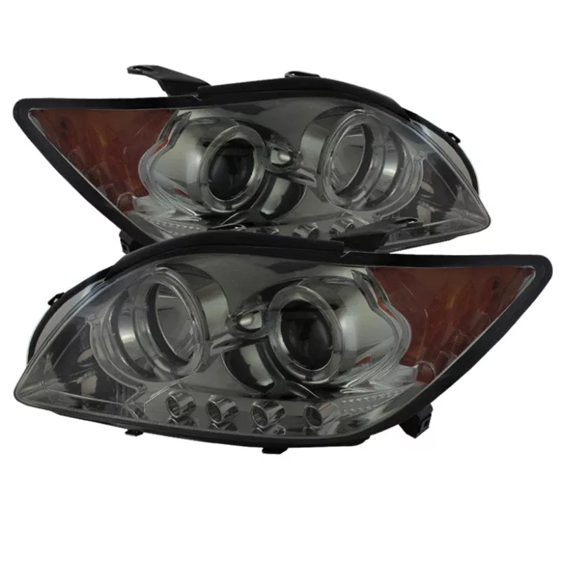 Spyder Scion TC 08-10 Projector Headlights LED Halo -Replaceable LEDs Smke PRO-YD-TTC08-HL-SM 5073327