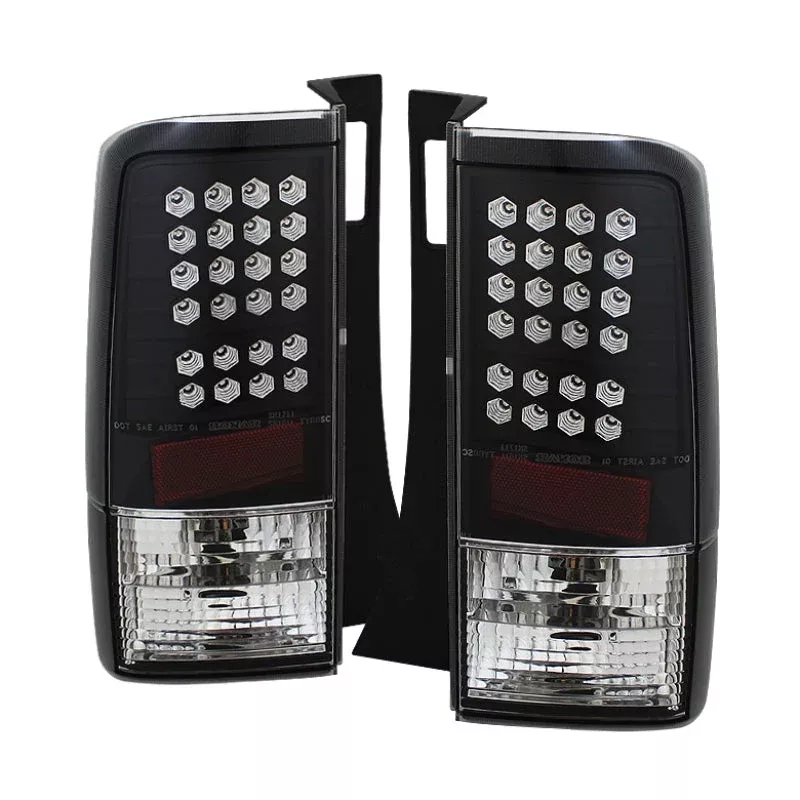 Spyder Scion XB 03-07 LED Tail Lights Black ALT-YD-TSXB03-LED-BK 5007759