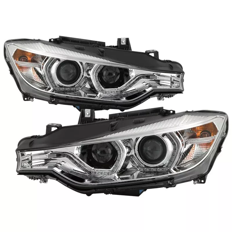 Spyder Signature BMW F30 3 Series 12-14 4DR Projector Headlights – Chrome (PRO-YD-BMWF3012-AFSHID-C) 5086822