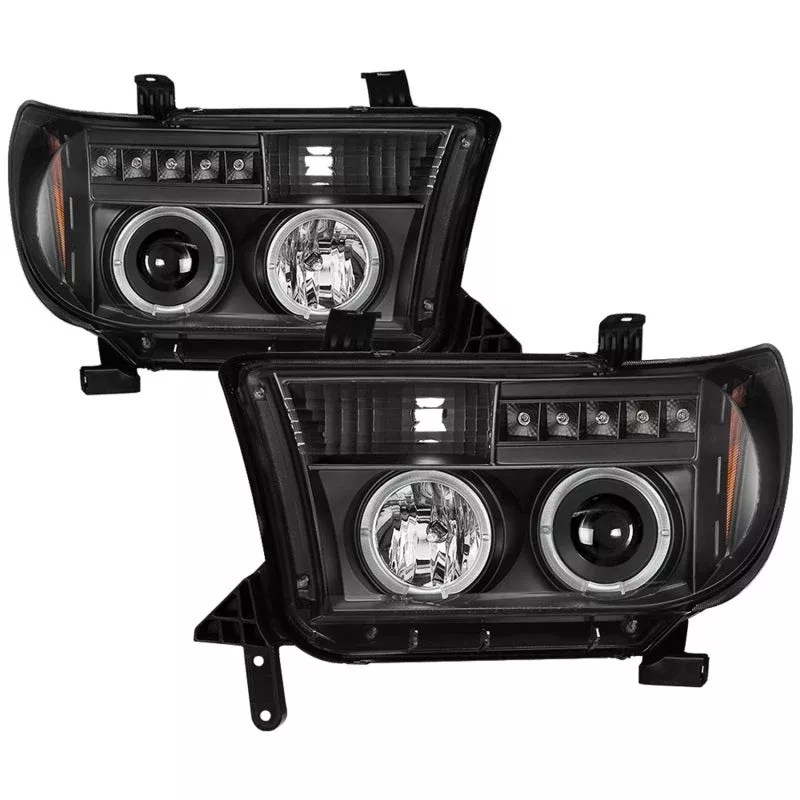 Spyder Signature Toyota Tundra 07-13 / Sequoia 08-13 Projector Headlights – (PRO-YD-TTU07-HL-BKV2) 5086044