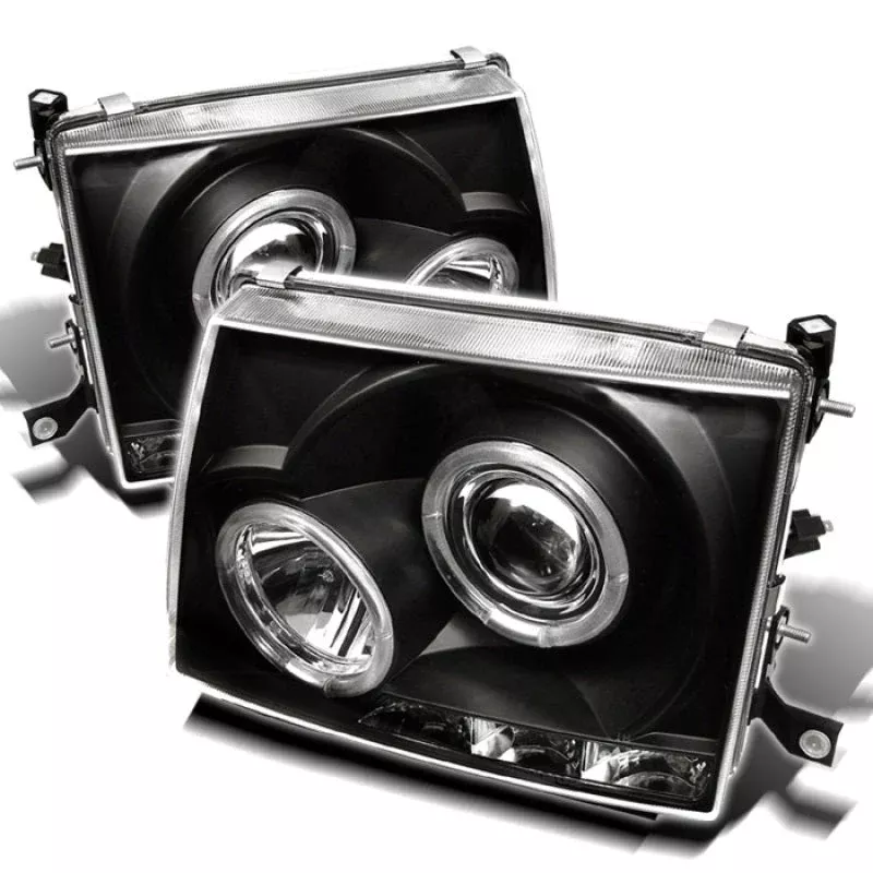 Spyder Toyota Tacoma 97-00 Projector Headlights LED Halo LED Black High H1 Low H1 PRO-YD-TT97-HL-BK 5011947
