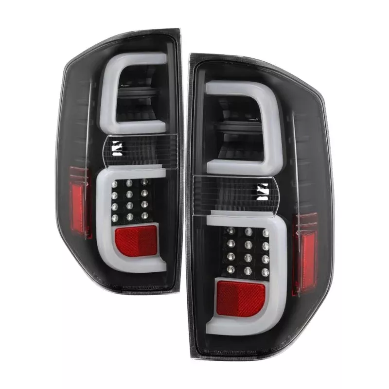 Spyder Toyota Tundra 2014-2016 Light Bar LED Tail Lights All Black ALT-YD-TTU14-LED-BKV2 5085962
