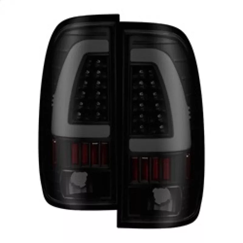 SPYDER xTune 97-03 Ford F-150 Light Bar LED Tail Lights – Black Smoke (ALT-ON-FF15097-LBLED-BSM) 9038501