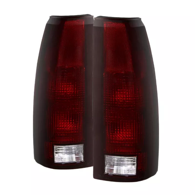 SPYDER xTune Chevy/GMC C1500/C2500/C3500 88-01 OEM Style Tail Light – Red Smoked ALT-JH-CCK88-OE-RSM 9028786