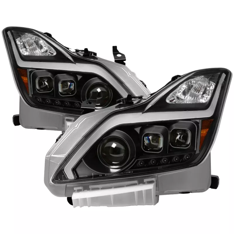 SPYDER xTune Infiniti G37 Coupe (non-AFS) 08-15 Projector Headlights – Black PRO-JH-IG3708-2D-LB-BK 9039331