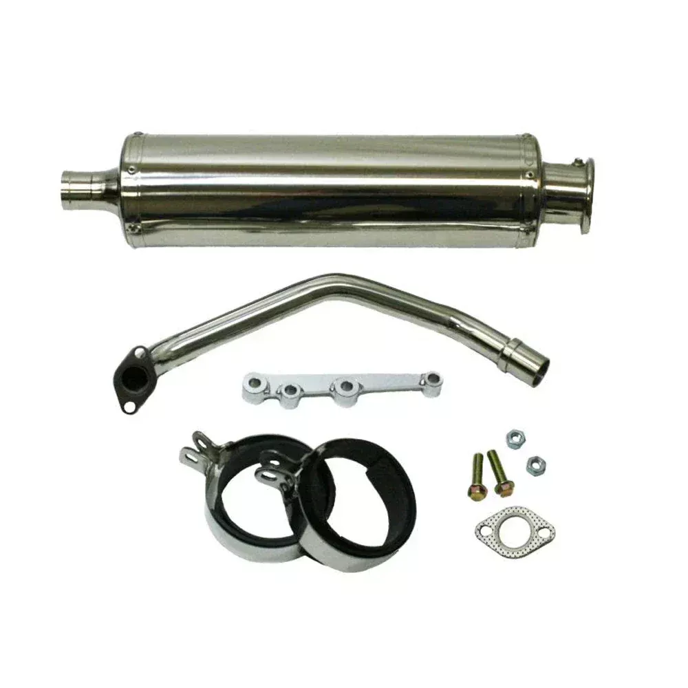 SSP-G 2nd Gen GY6 Round Stainless Performance Exhaust