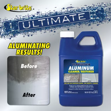 Star Brite 087764 Ultimate Aluminum Cleaner & Restorer for Aluminum Boats