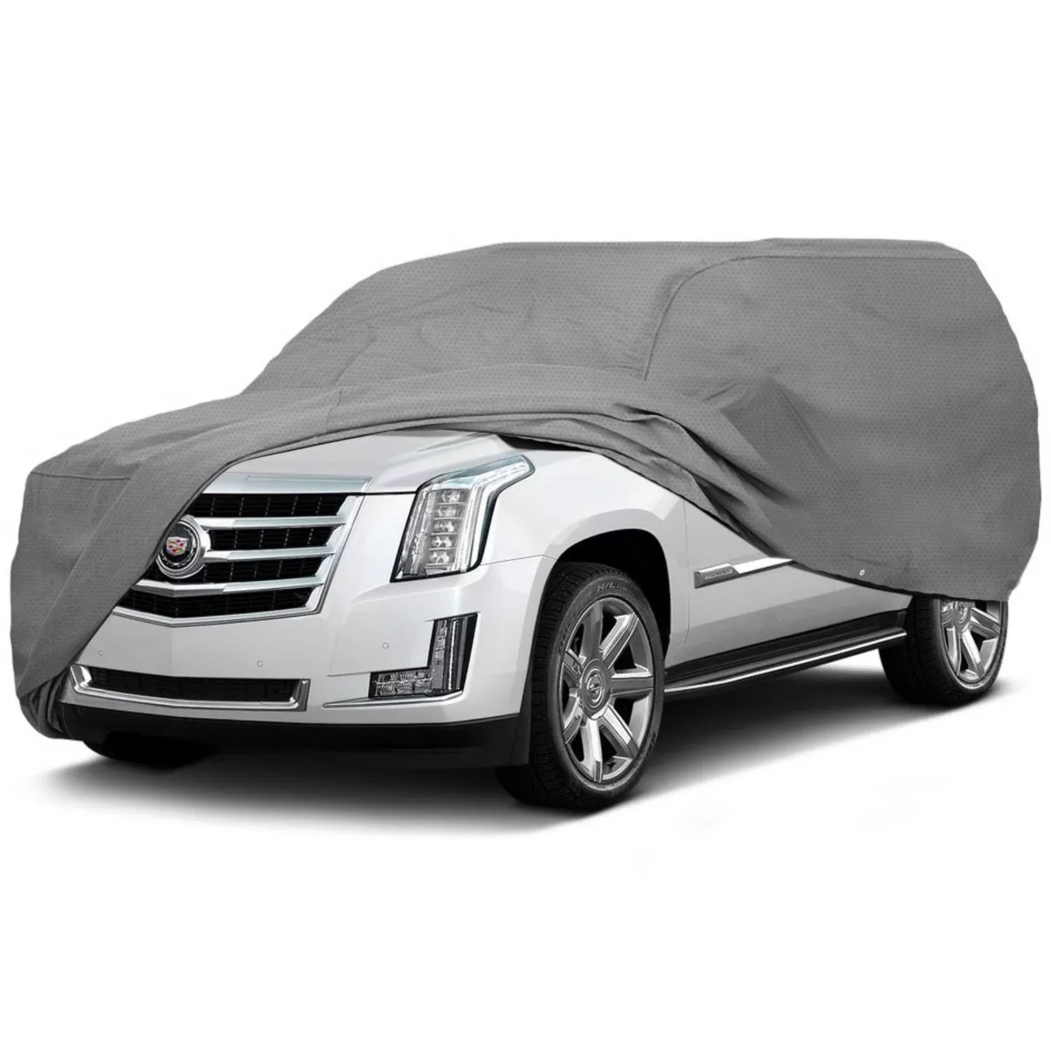 Superior SUV Car Cover - Gray - Fits SUVs / Pickup Trucks up to 13.5ft Length