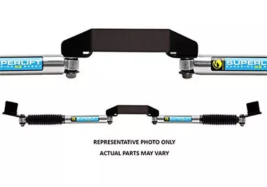 Superlift 92730 Dual Steering Stabilizer Kit for 2005-2019 Ford F-250/F-350 SD