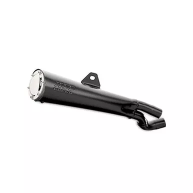 Supertrapp Megaphone Slip-On Exhaust Black Yamaha V-Max 85-07