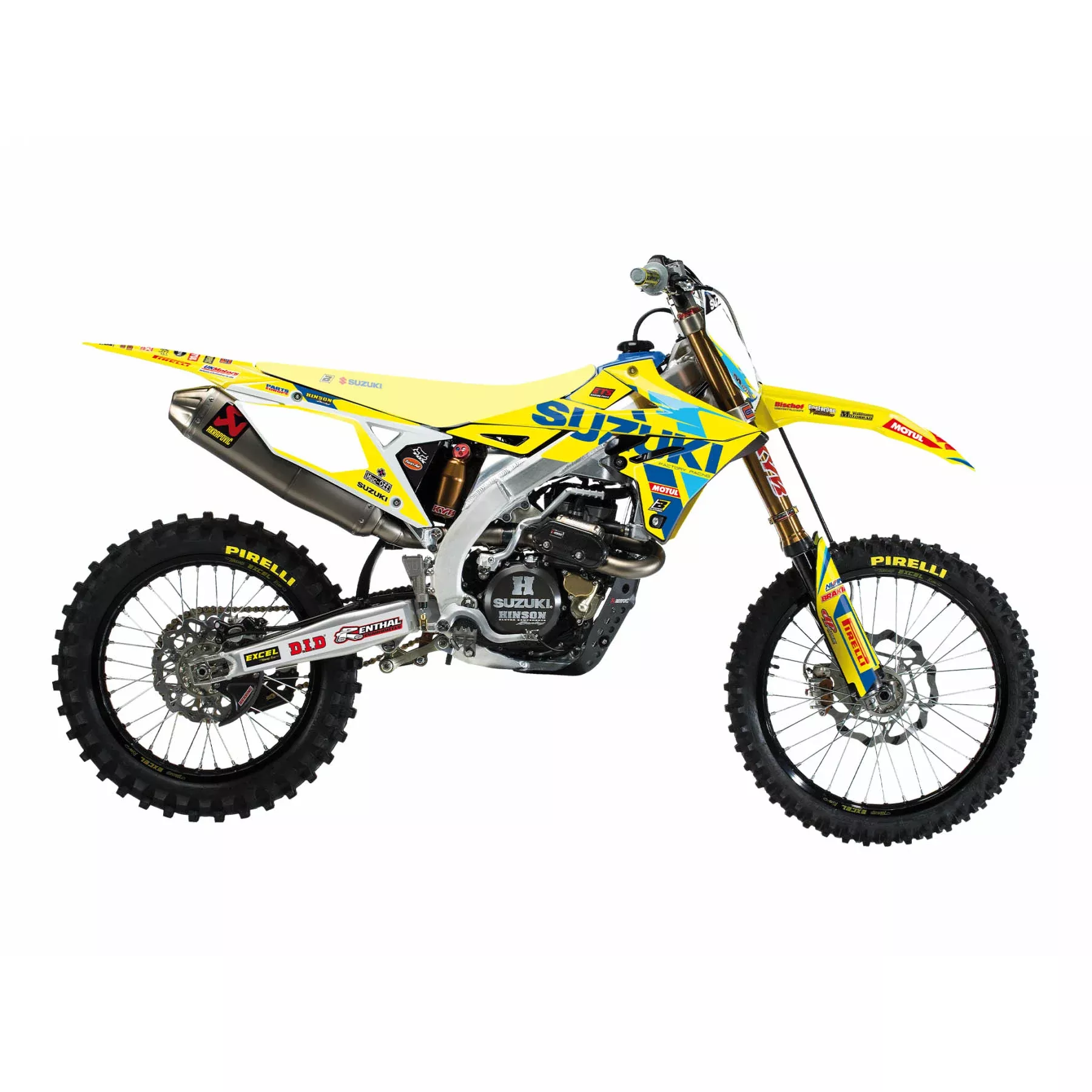 SUZUKI RMZ 250/450 RESTYLE KIT 22 DESIGN, BLACKBIRD 2320R9
