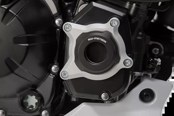 SW-Motech Engine Case Protector – Black/Silver – Kawasaki – Z900