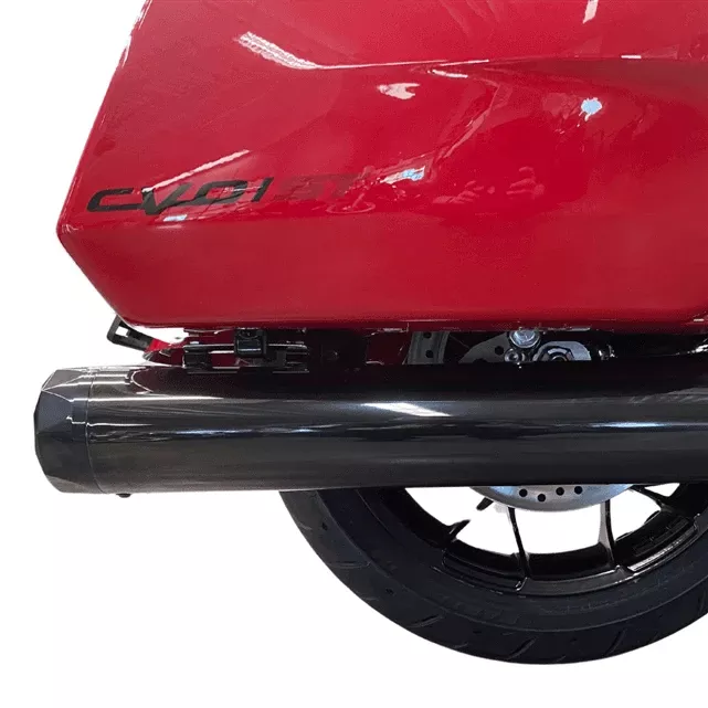 TAB Performance 4.5" Slip On Mufflers for Harley Davidson Touring '17-Up - Midnight Chrome