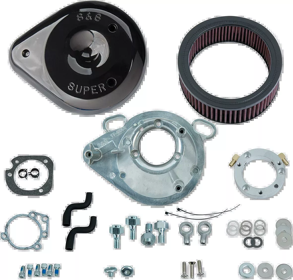 Teardrop Air Cleaner - Gloss Black