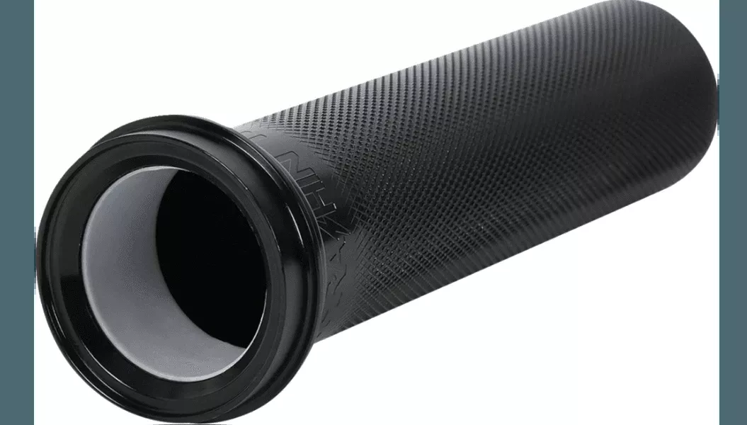 Thashin Supply 1" Knurled Throttle Tube for Harley Davidson Throttle-By-Wire Models (except 23-24 FLHXSE/FLTRXSE, 24 FLHX/FLTRX/FLTRXSTSE)