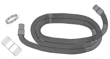 Thetford 97521 Sani-Con Turbo 700 Macerator Hose; With Clamp and Coupler