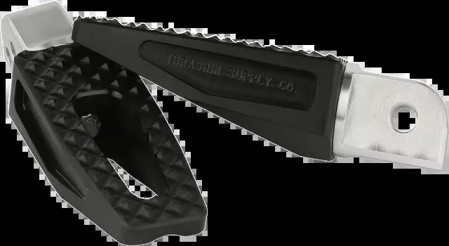 Thrashin P-54 Black Rear Slim Driver Footpegs for 2018-2023 Harley Softail FLFBS