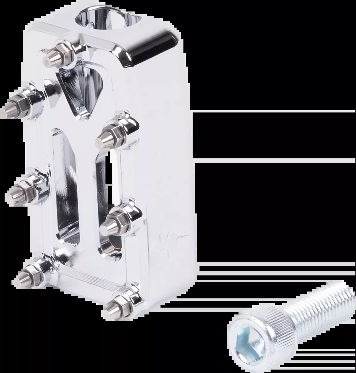 Thrashin Supply Co. Aggressor Shifter Peg - Chrome - TSC-2101-3