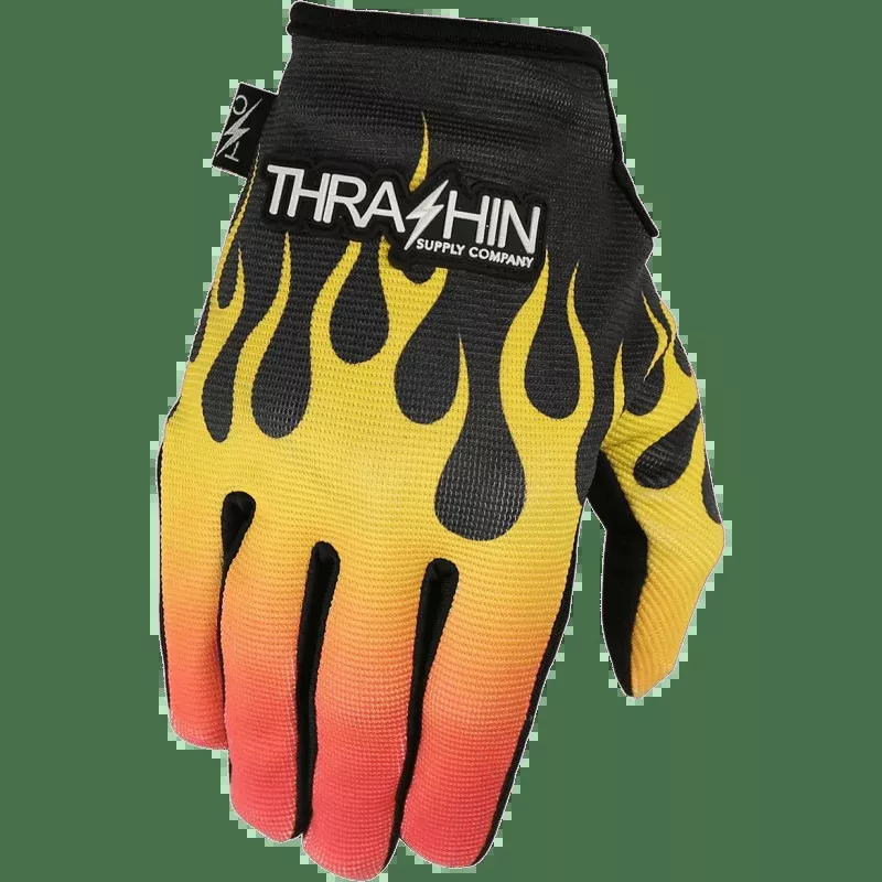 Thrashin Supply Glove Stlth Flame