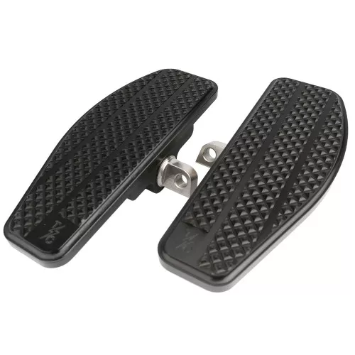 Thrashin Supply Mini Floorboards Foot Pegs for 2018-2023 Harley Softail - Black