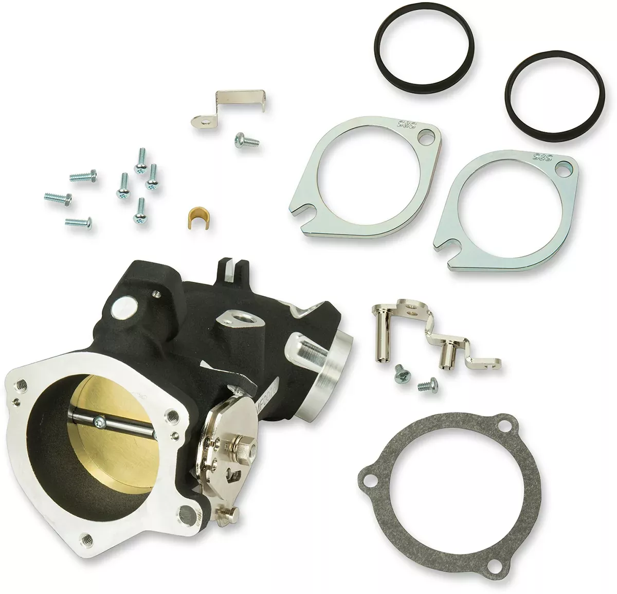 Throttle Hog Cable Operated Throttle Body Kit - Black - 58 mm