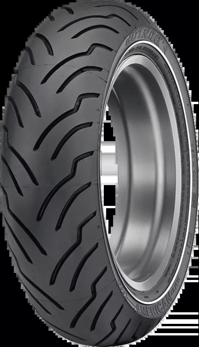 Tire - American Elite - Rear - 180/65B16 - Narrow Whitewall - 81H