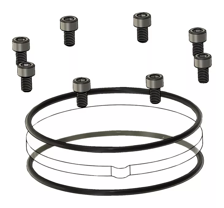 Trask Assault Cam Cover Repair Kit For Harley Milwaukee-Eight 2017-2026