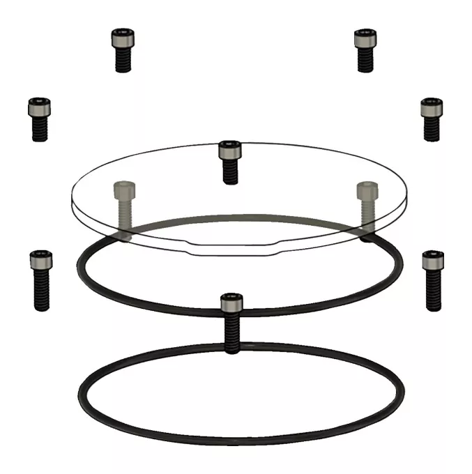 Trask Assault Derby Cover Repair Kit For Harley Big Twin 1999-2018