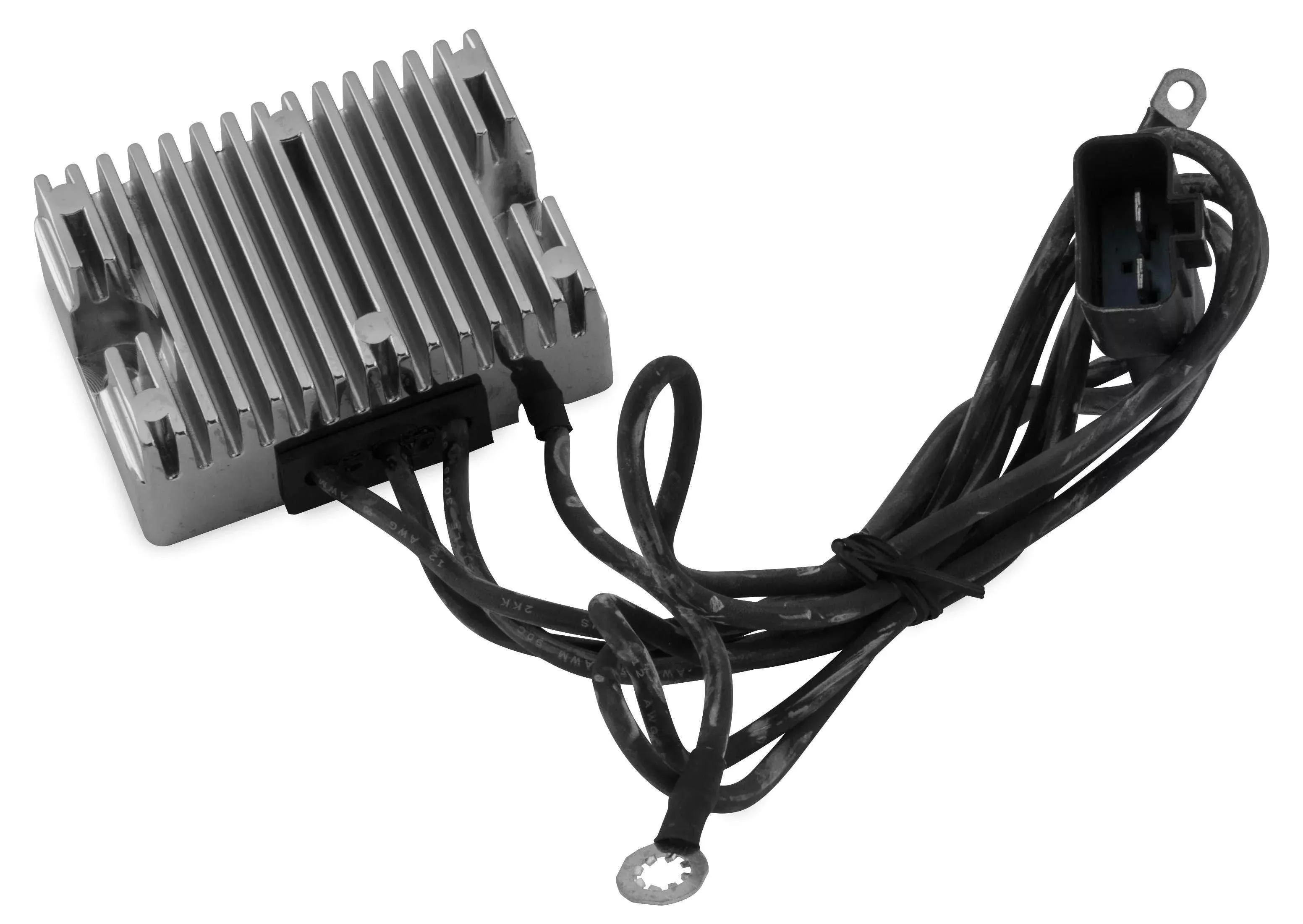 Twin Power Chrome Voltage Regulator Harley 00-03 Dyna FXD/WG Rep 74518-99A