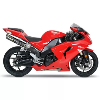 Two Brothers Kawasaki ZX-10R 06-07 M-2 Black Series Slip-On Exhaust